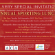 invitation to the ACA annual sporting lunch
